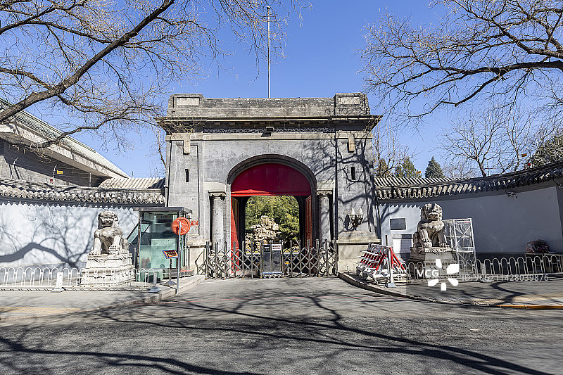 北京市东交民巷：法国使馆旧址图片素材