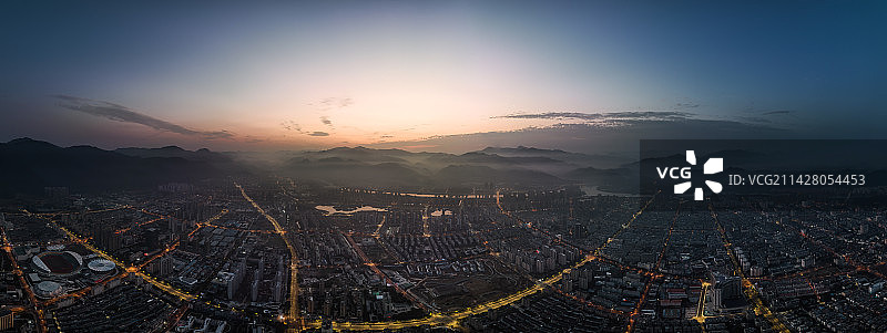 丽水日出云海图片素材