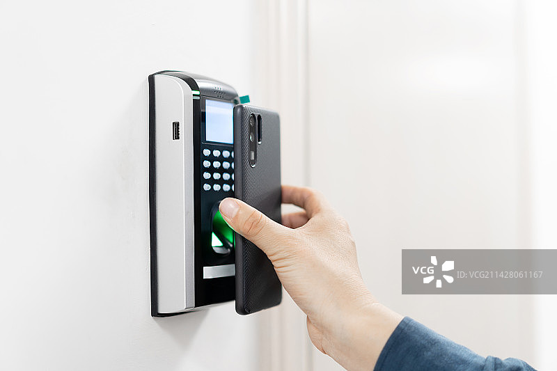 密码指纹锁图片素材