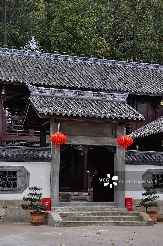 重庆铜梁巴岳山巴岳寺图片素材