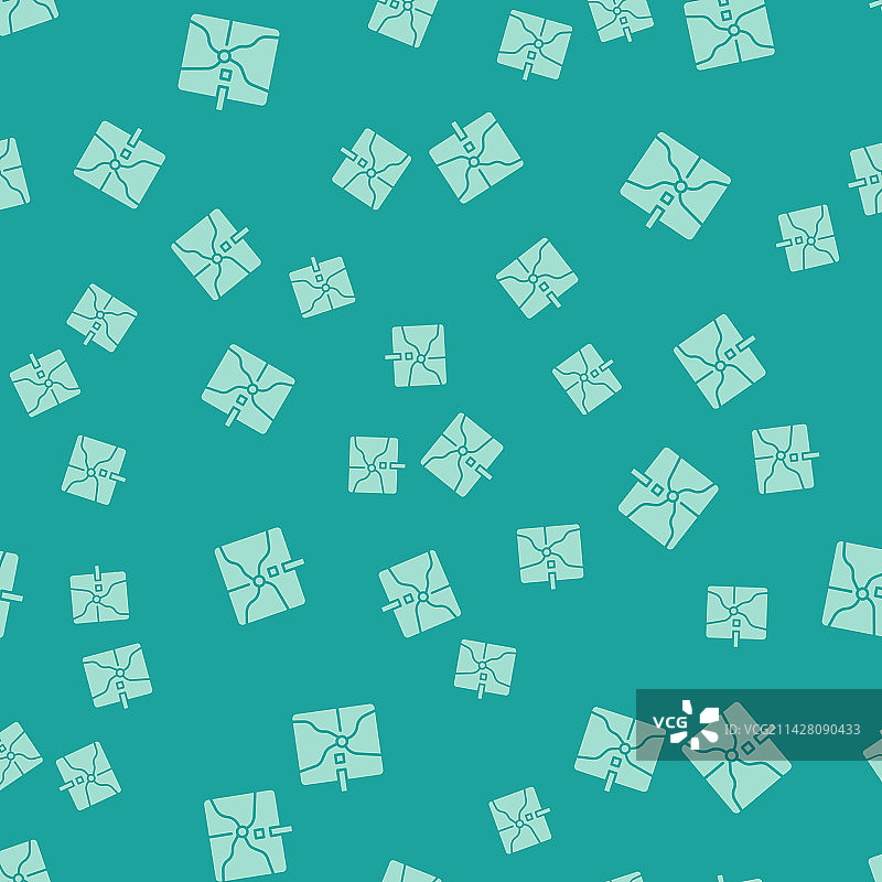 绿色交叉点图标（无缝隔离）图片素材