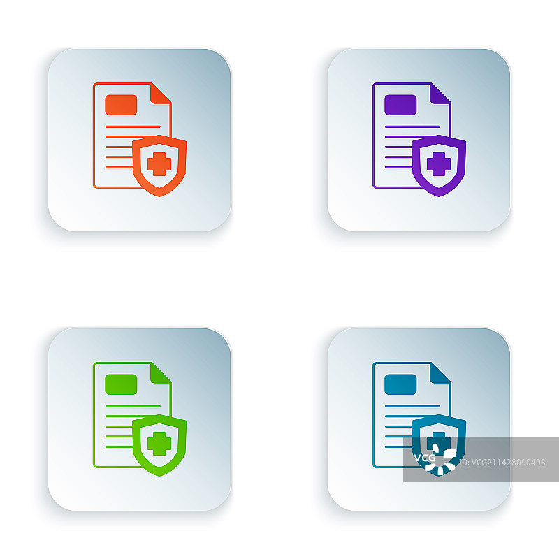 医疗病历夹图标图片素材