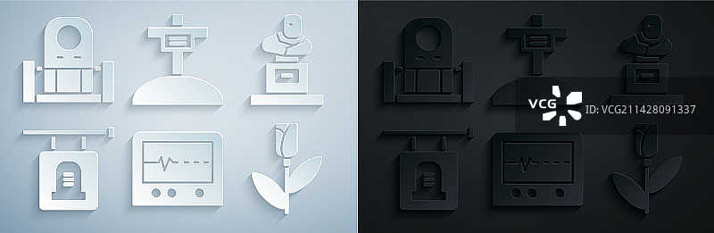 墓碑显示器故障集合图片素材