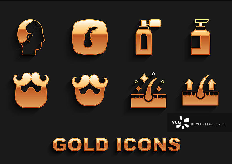 胡须洗发水瓶素材图片素材