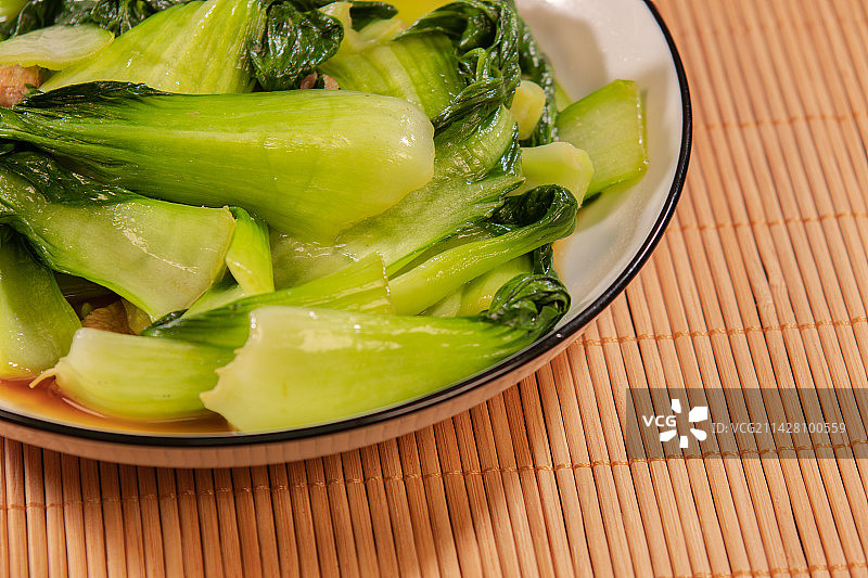 炒青菜图片素材