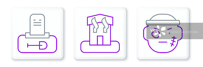 墓碑和纵火图片素材