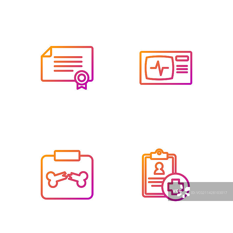 病人病历X光片图片素材