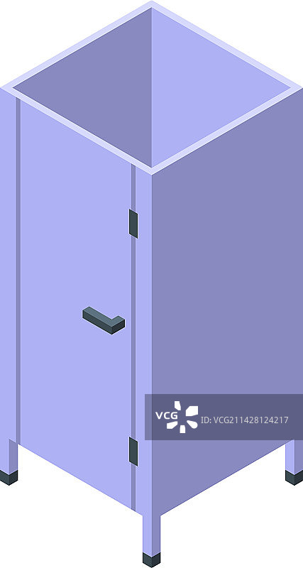 公共卫生间图标等距WC标志图片素材