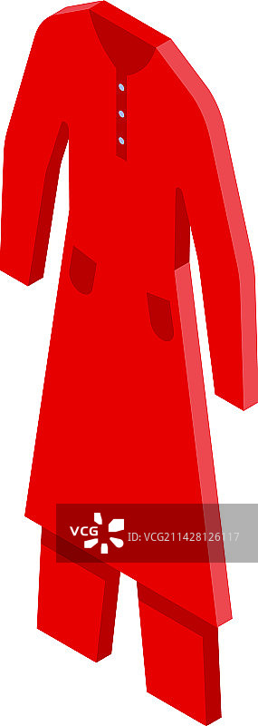 沙特阿拉伯头巾2.5D图标图片素材