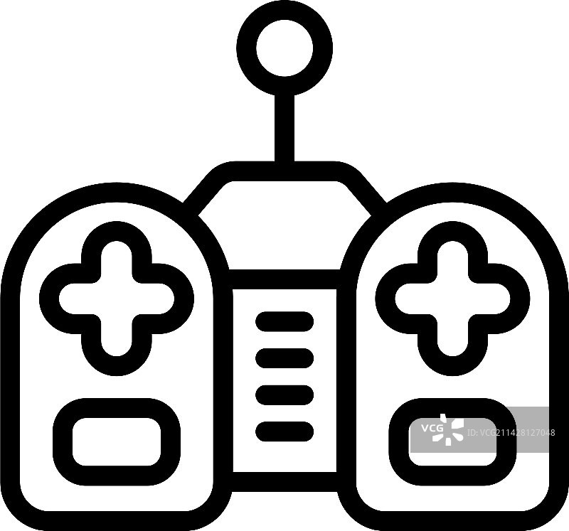 无线电控制操纵杆图标玩具图片素材