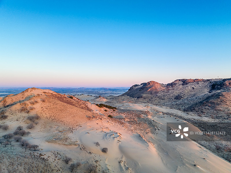 沙漠的自然风光图片素材