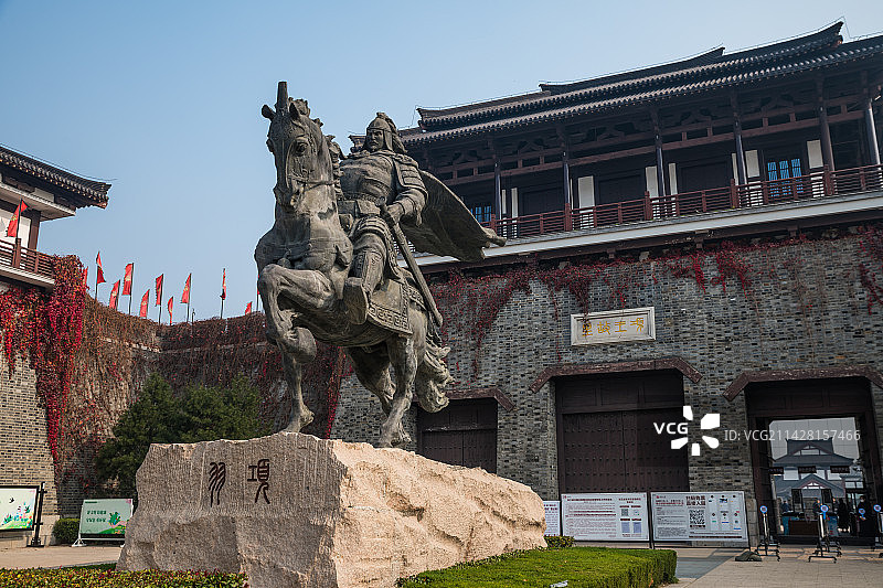 宿迁项王故里图片素材