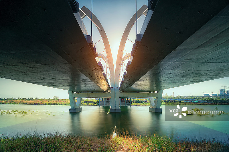 镐京桥图片素材