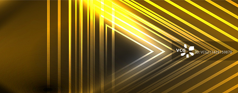 霓虹灯发光的科技线高科技未来图片素材