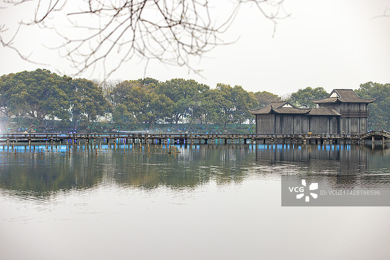 杭州西湖曲院风荷图片素材