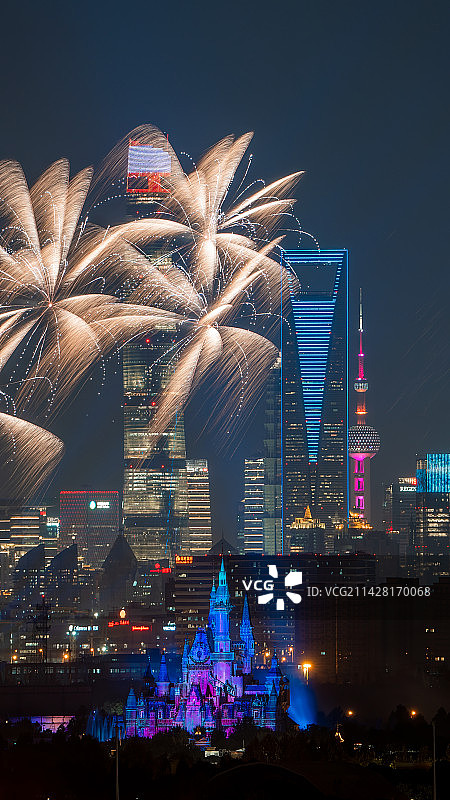 迪士尼烟花图片素材