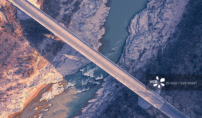 澄城县狄家河（洛河）图片素材