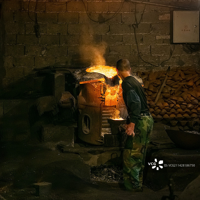 古法制锅12图片素材