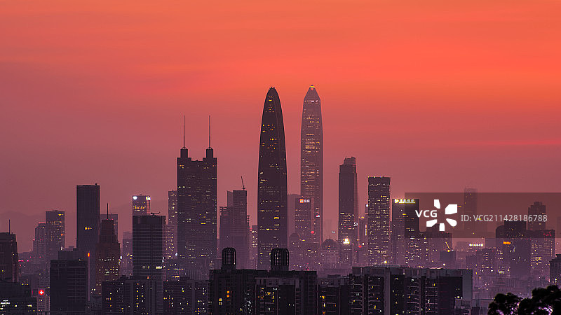 深圳醉美夜景图片素材