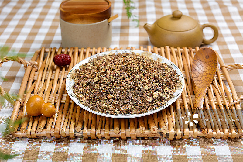 中国传统医学中医药材柴胡图片素材