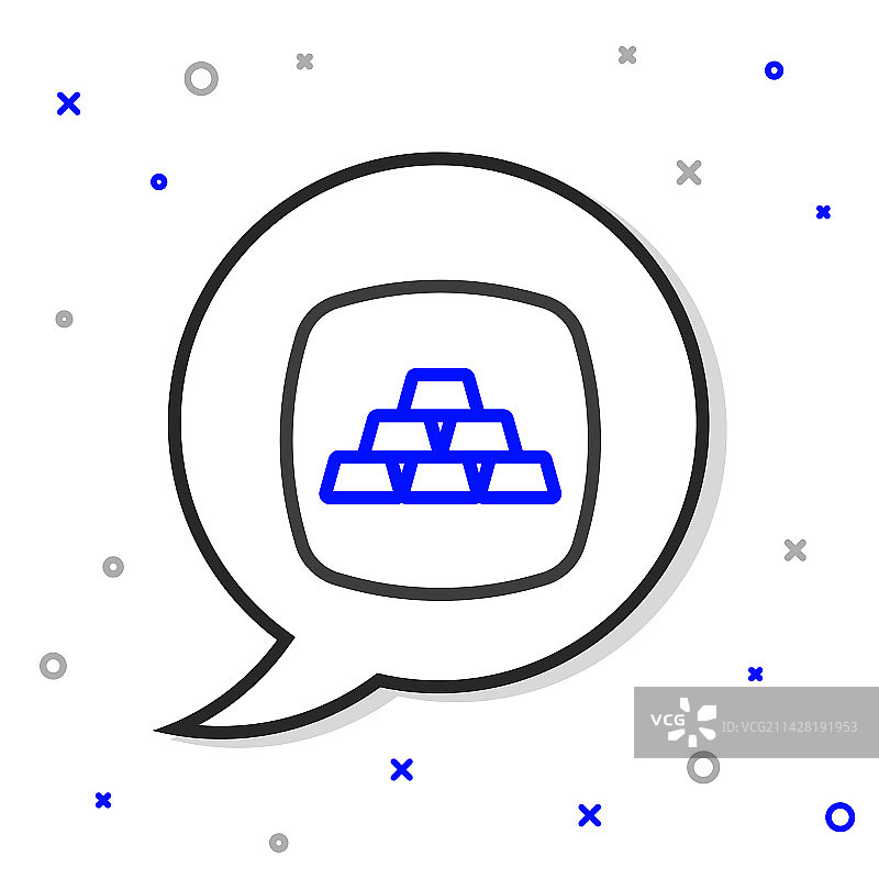 金条线条图标图片素材