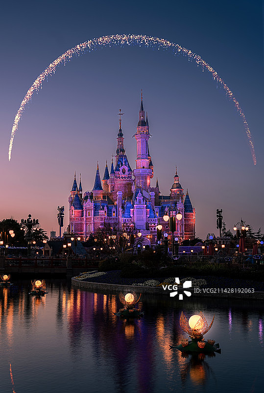 迪士尼城堡图片素材