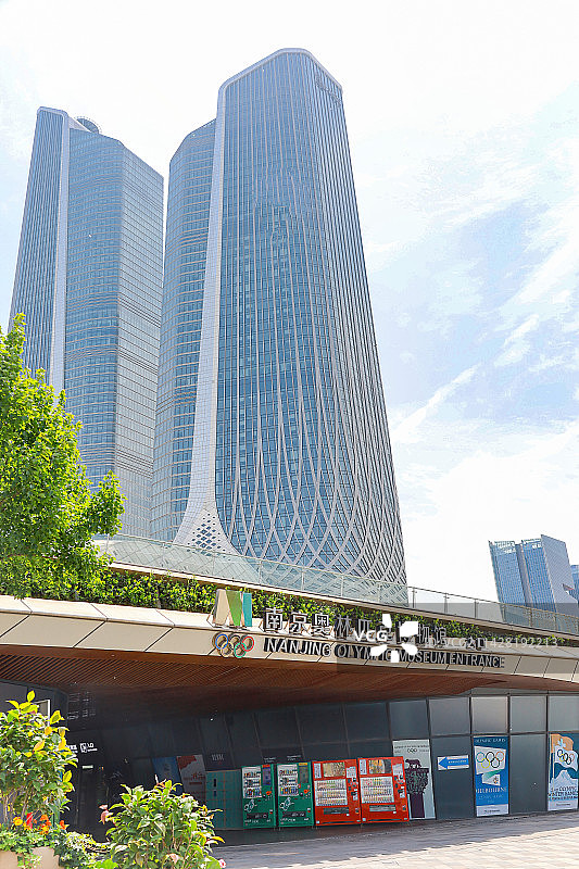 南京奥林匹克博物馆图片素材