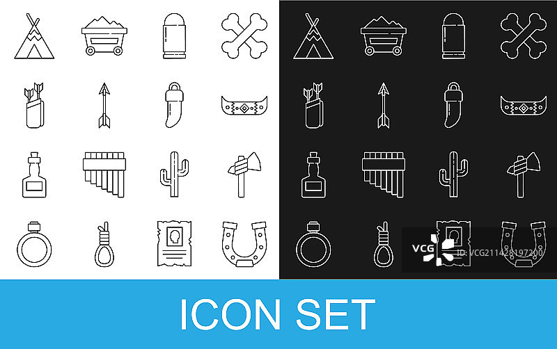 马蹄铁战斧皮划艇组合图片素材