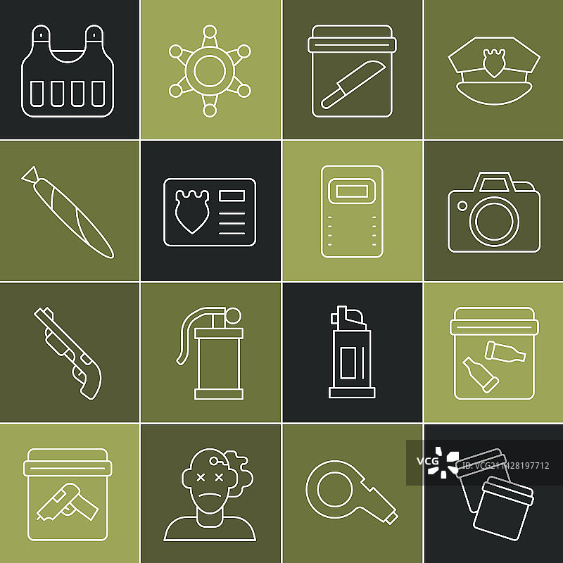 带拉链证据子弹的塑料袋图片素材