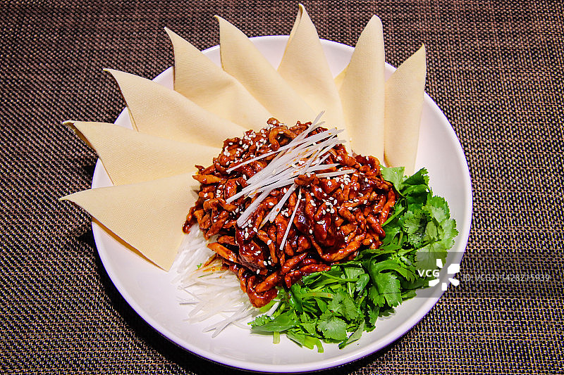 京酱肉丝图片素材