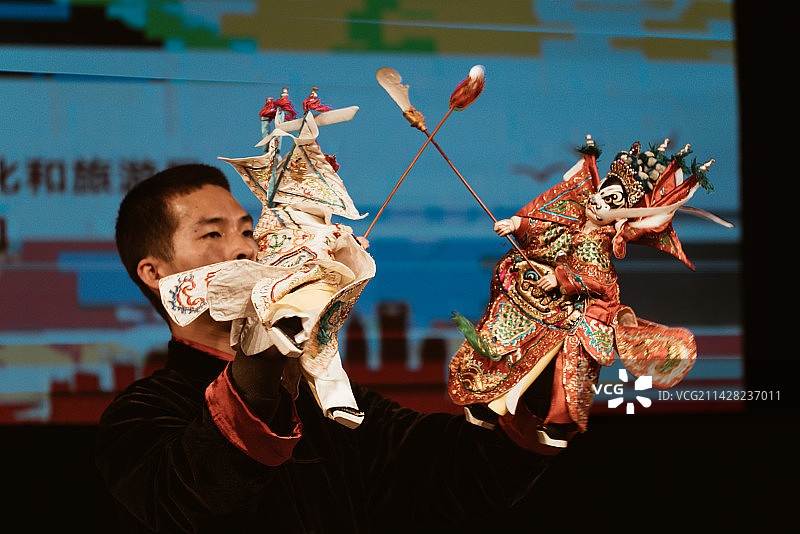 漳州布袋木偶戏图片素材