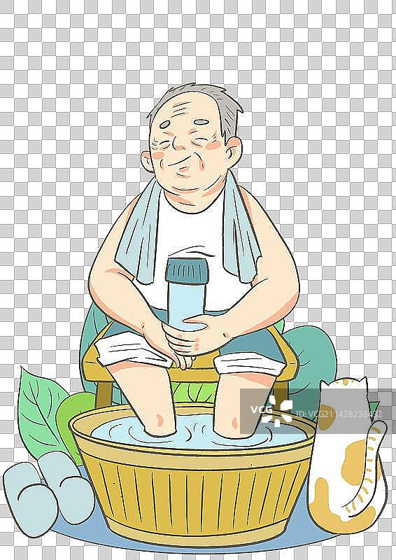 快乐养老生活图片素材