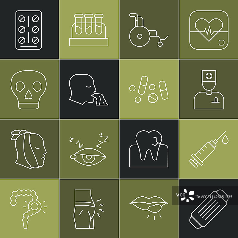 医疗防护口罩注射器男人图片素材