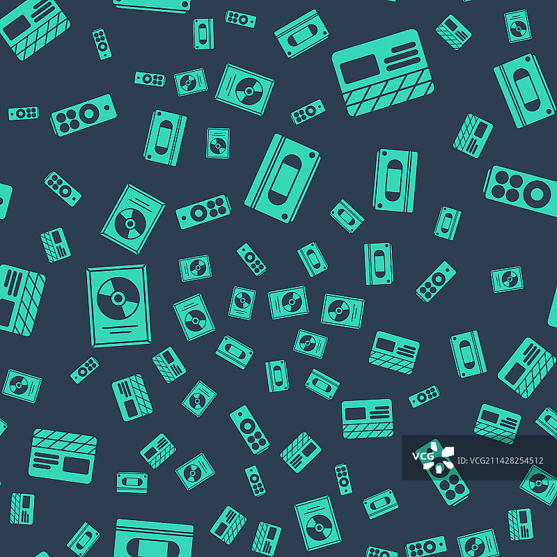 VHS录像带电影胶片CD素材图片素材