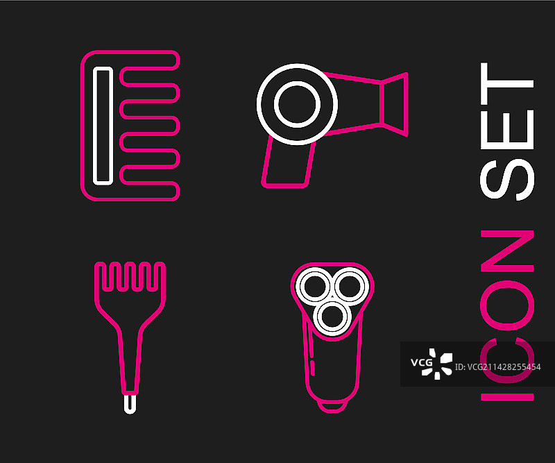 男士剃须刀片发刷图片素材