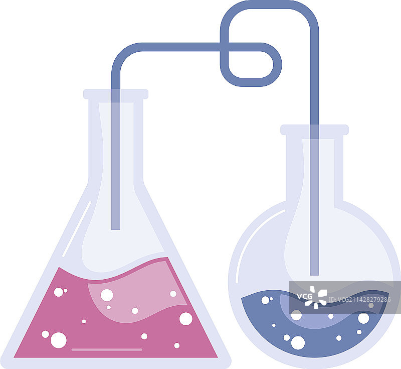 实验室烧瓶测试图片素材
