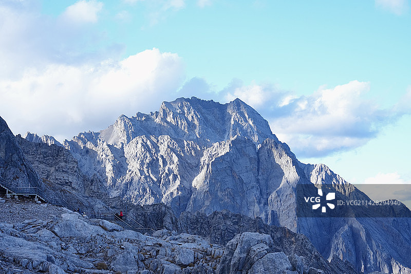 云南玉龙雪山旅拍之山景图图片素材