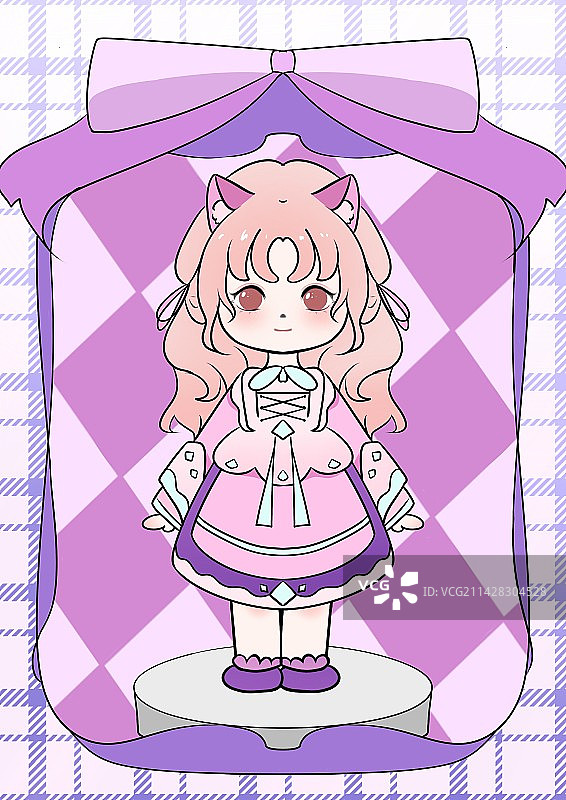 可爱盲盒图片素材