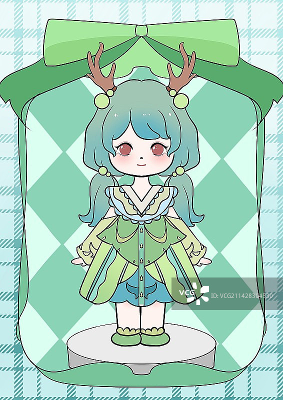 可爱盲盒图片素材