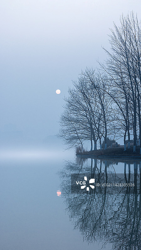 冬日暖阳之晨雾-1图片素材