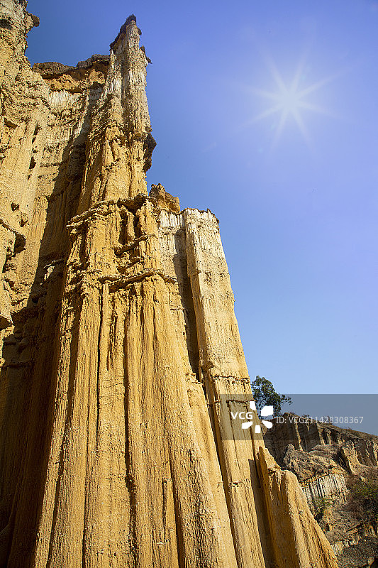 中国云南楚雄州“元谋物茂土林”风光图片素材