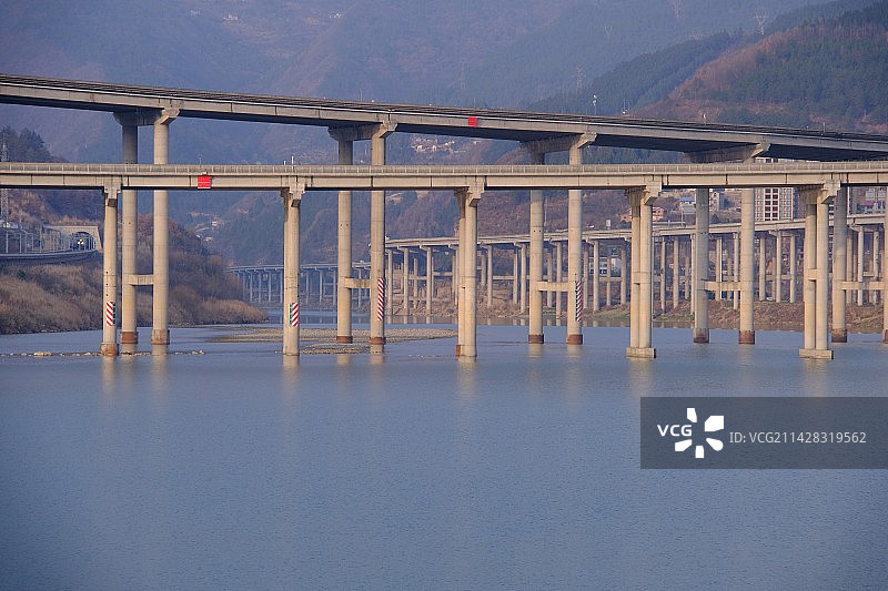 跨江大桥图片素材