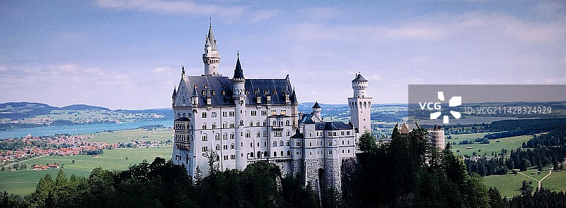 德国天鹅堡图片素材