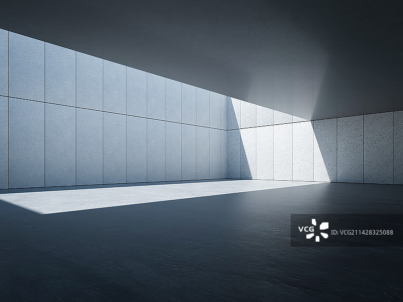 现代极简建筑空间露天广场图片素材
