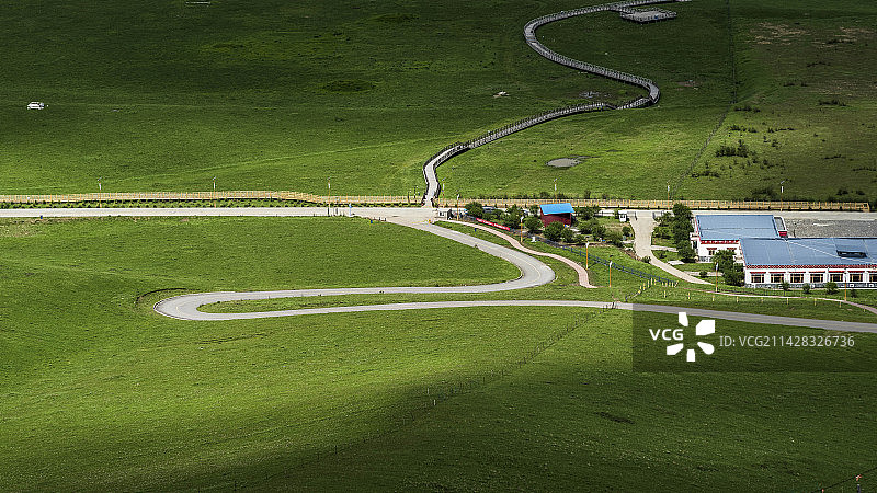 若尔盖大草原图片素材