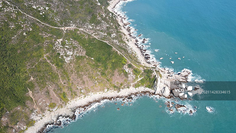 中国最美海岸线-深圳天文台图片素材