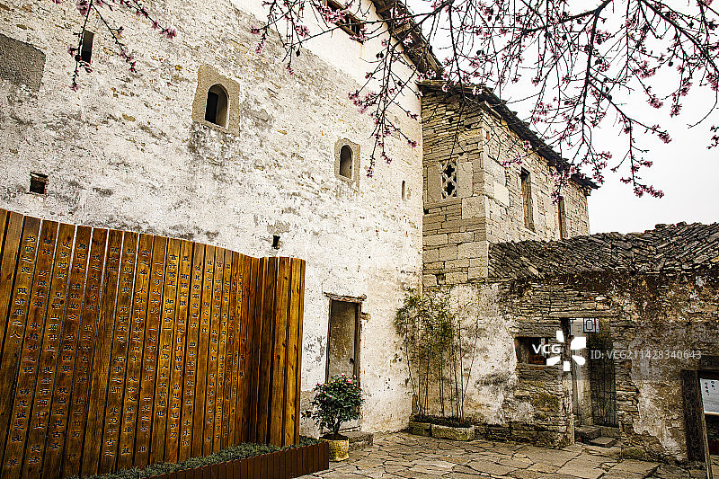 全国重点文物保护单位，著名景点，中国贵州安顺市西秀区七眼桥云峰屯堡云山屯本寨古建筑群图片素材