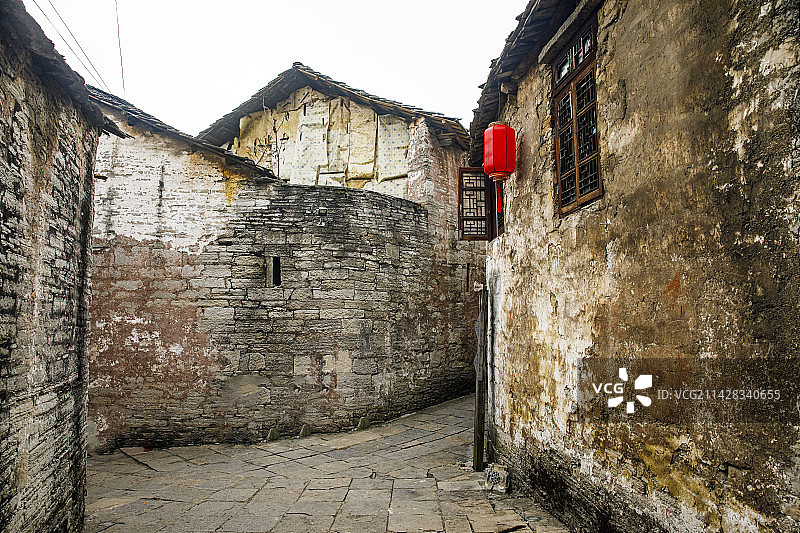 全国重点文物保护单位，著名景点，中国贵州安顺市西秀区七眼桥云峰屯堡云山屯本寨古建筑群图片素材