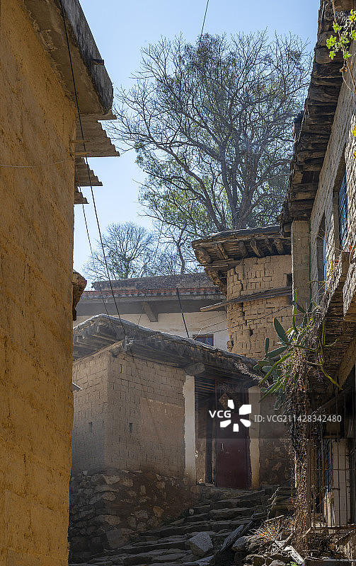 云南泸西城子古村图片素材