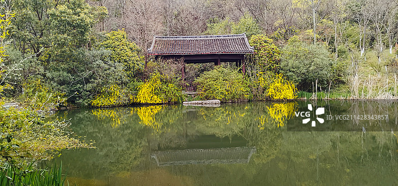 清明时节习家池图片素材